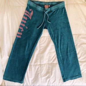 Juicy Couture Velour Track Pants Small